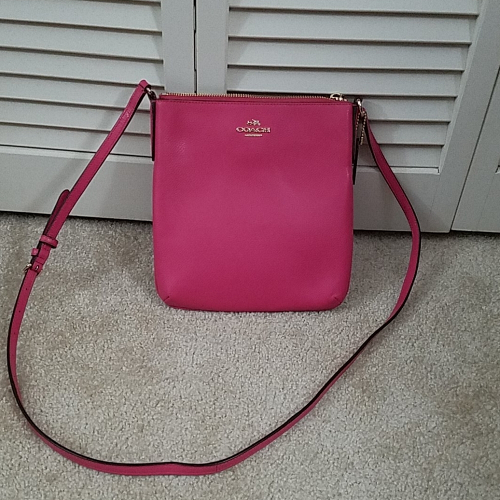 Coach cross body messanger bag